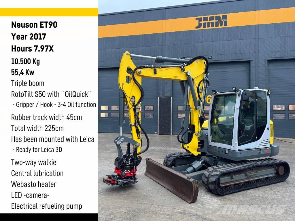 Wacker Neuson ET 90 Midi ekskavatörler 7 - 12 t