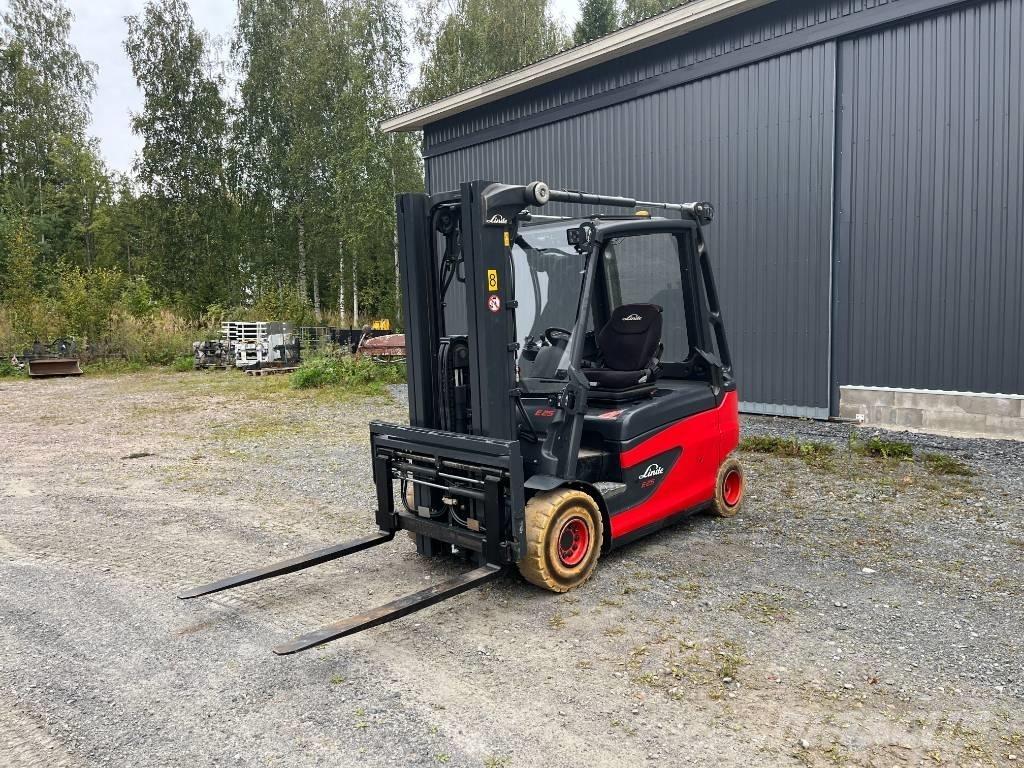 Linde E25L-01 Elektrikli forkliftler