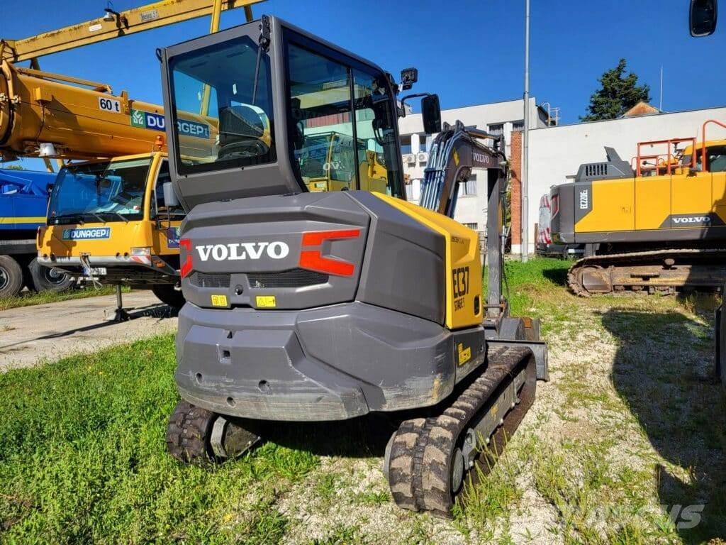 Volvo EC37F Mini ekskavatörler, 7 tona dek