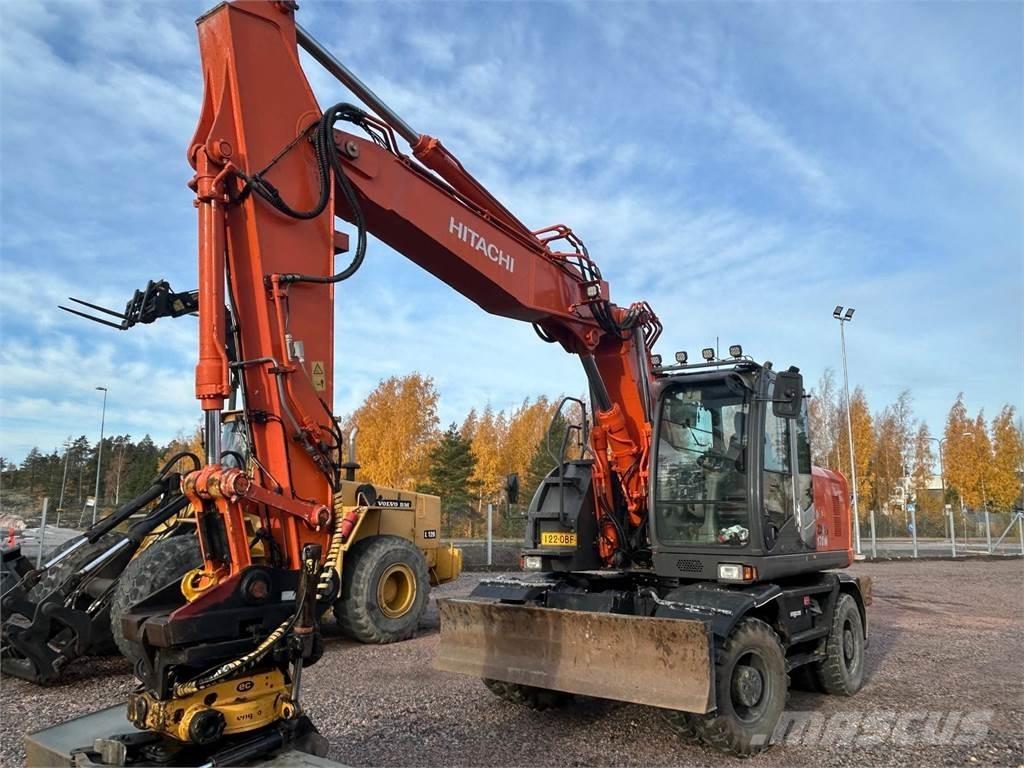 Hitachi ZX 170W-3 Lastik tekerli ekskavatörler