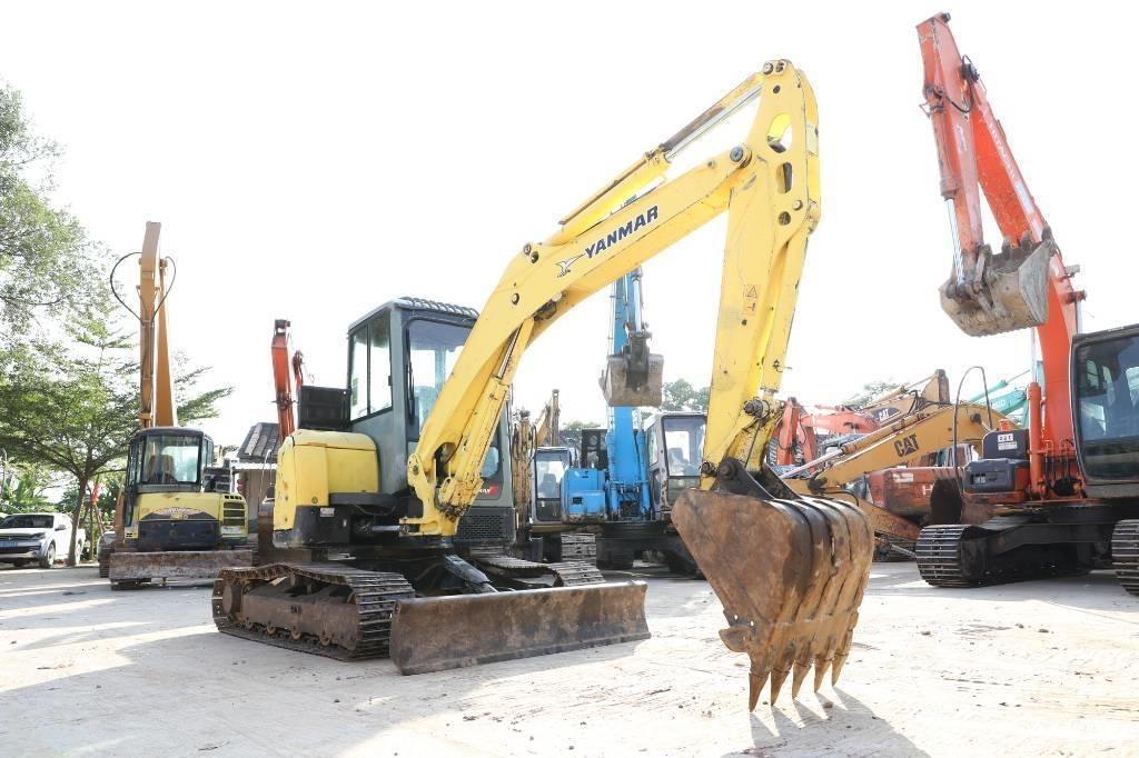 Yanmar Vio 55-5 B Mini ekskavatörler, 7 tona dek