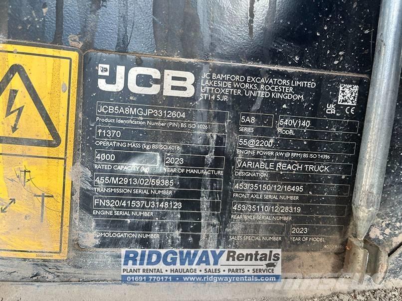 JCB 540-140 Teleskopik yükleyiciler