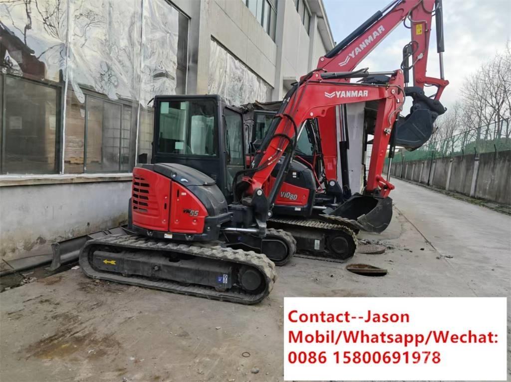 Yanmar Vio 55-6 B Mini ekskavatörler, 7 tona dek