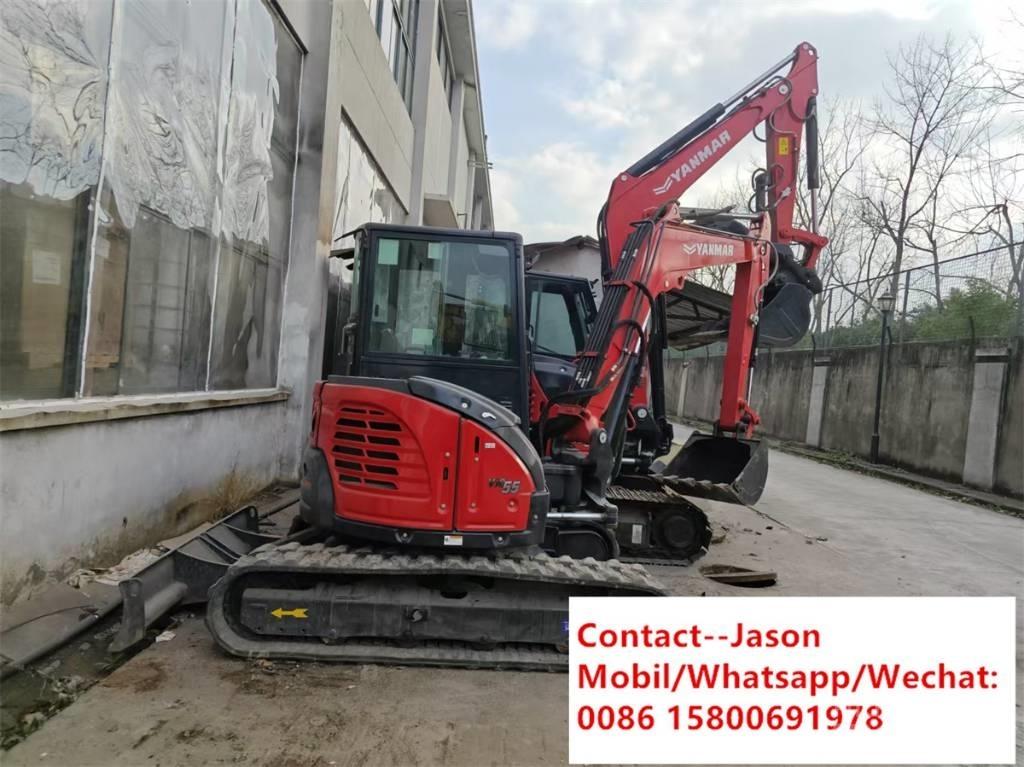 Yanmar Vio 55-6 B Mini ekskavatörler, 7 tona dek