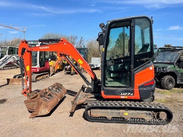 Kubota U 27-4 Mini ekskavatörler, 7 tona dek