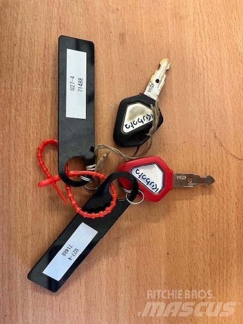 Kubota U 27-4 Mini ekskavatörler, 7 tona dek