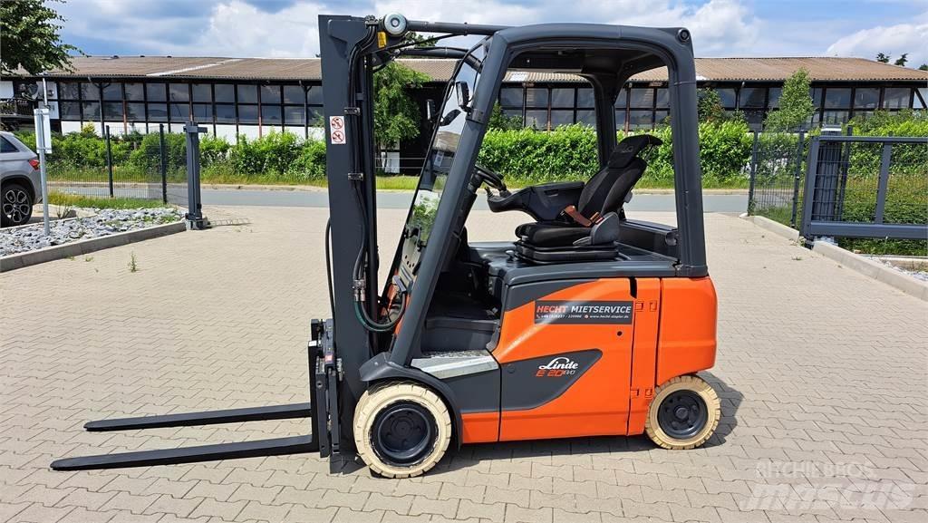 Linde E20PH-02 Elektrikli forkliftler