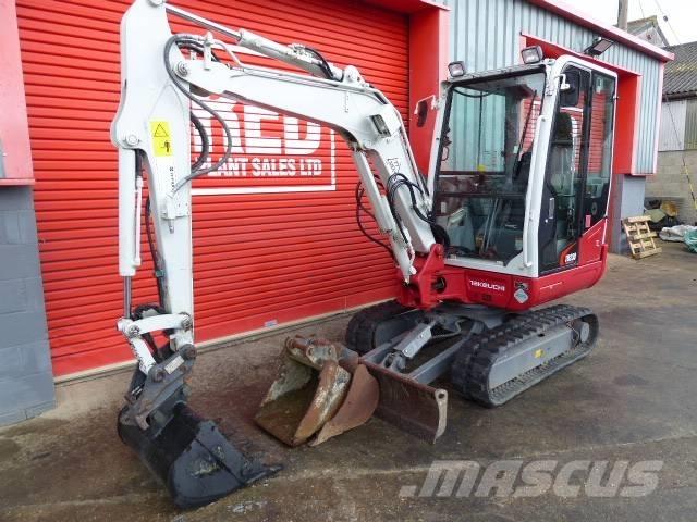 Takeuchi TB 230 Mini ekskavatörler, 7 tona dek