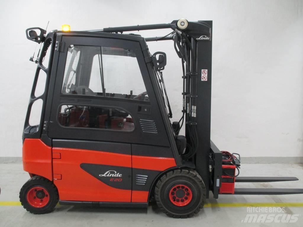 Linde E 20 Elektrikli forkliftler