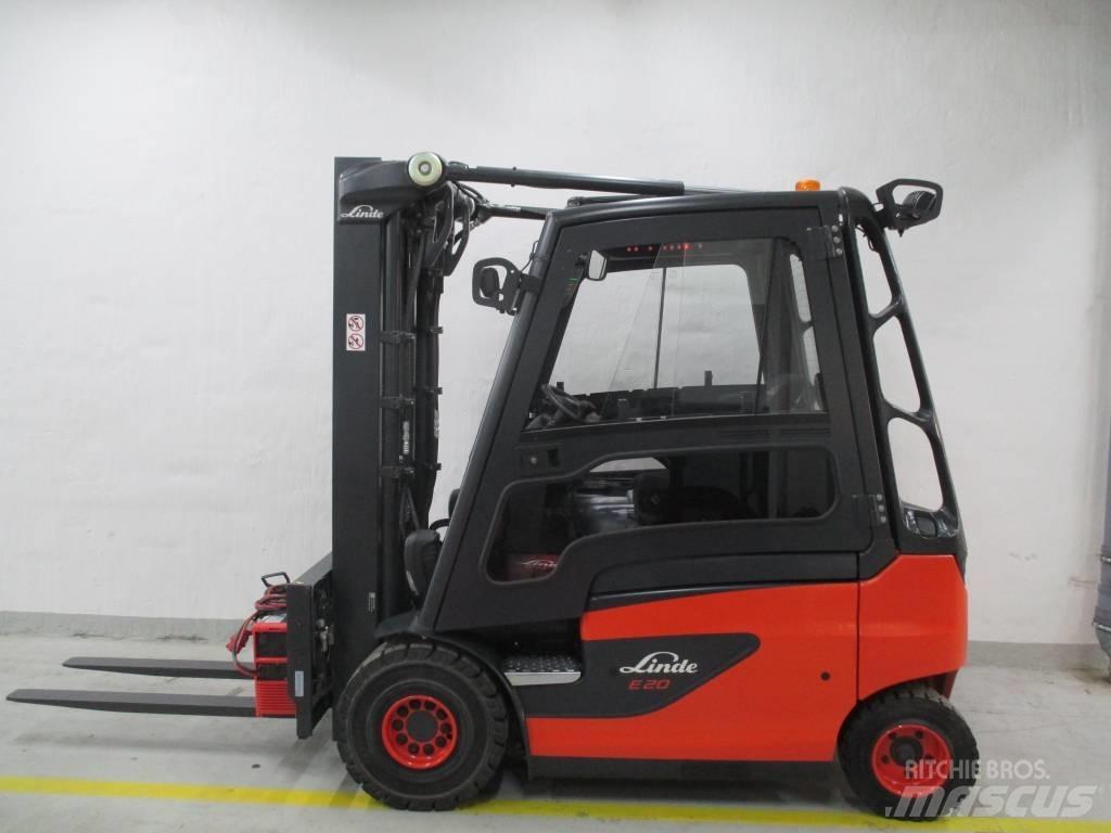 Linde E 20 Elektrikli forkliftler
