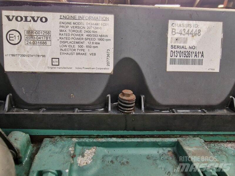 Volvo D13A480 EC01 Motorlar