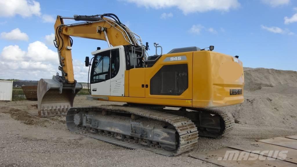 Liebherr R945 3d GPS Paletli ekskavatörler