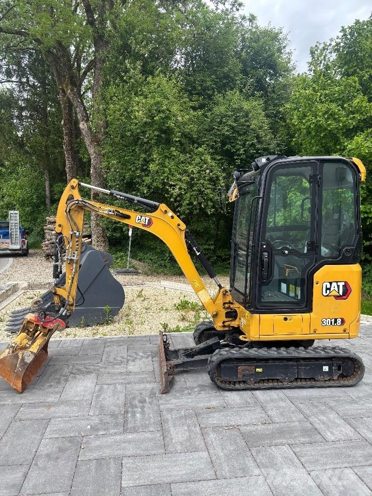 CAT 301.8 Mini ekskavatörler, 7 tona dek