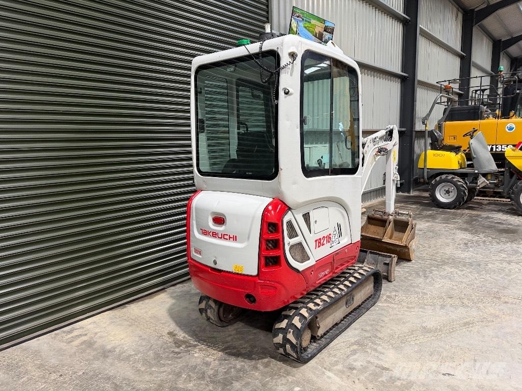 Takeuchi TB 216 Mini ekskavatörler, 7 tona dek