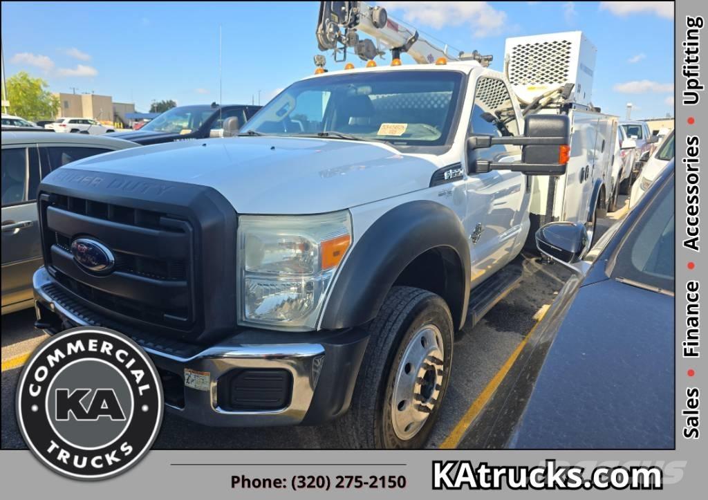Ford F 550 XL SD Paletli vinçler