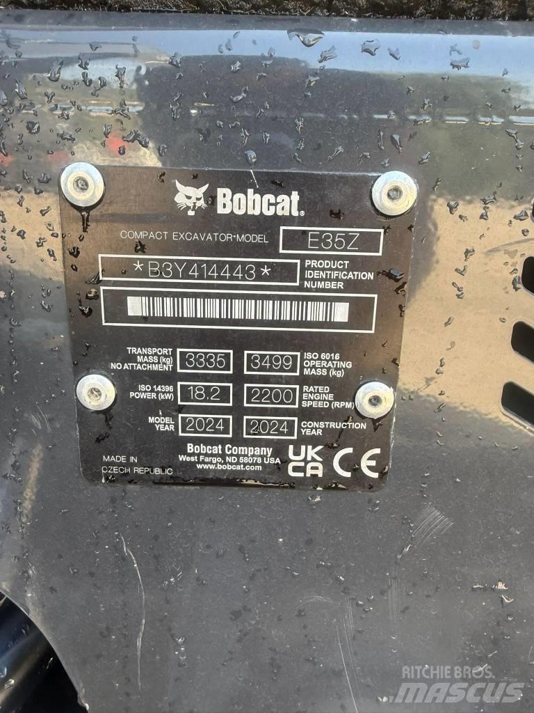 Bobcat E 35, 549h Mini ekskavatörler, 7 tona dek