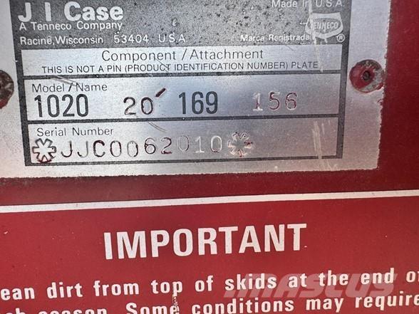 Case IH 1020 Biçerdöver kafaları