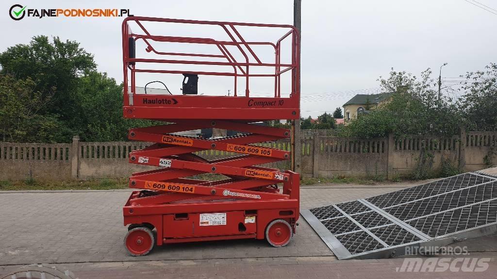 Haulotte Compact 10 Makasli platformlar