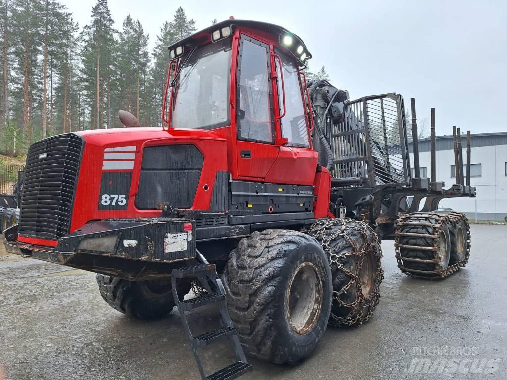 Komatsu 875 Tomruk yükleyici traktörler