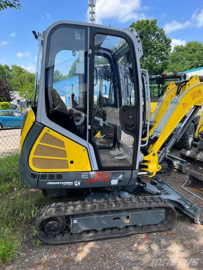 Wacker Neuson ET 20 Mini ekskavatörler, 7 tona dek