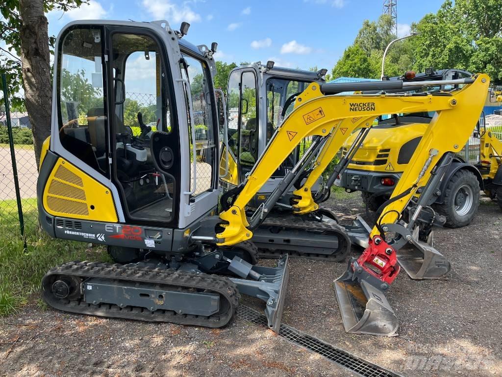 Wacker Neuson ET 20 Mini ekskavatörler, 7 tona dek