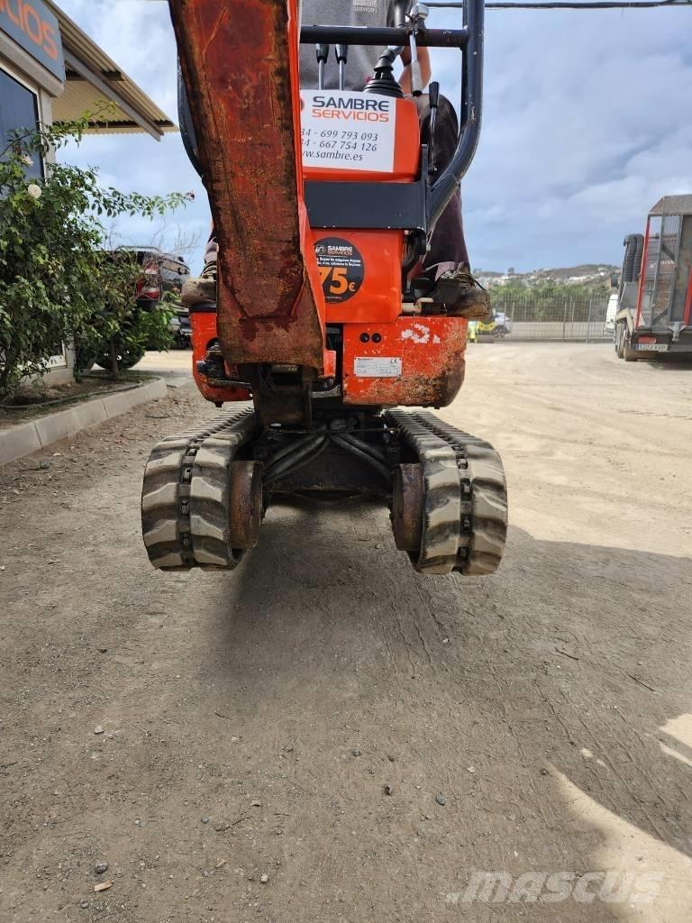 Kubota U 10-3 Mini ekskavatörler, 7 tona dek