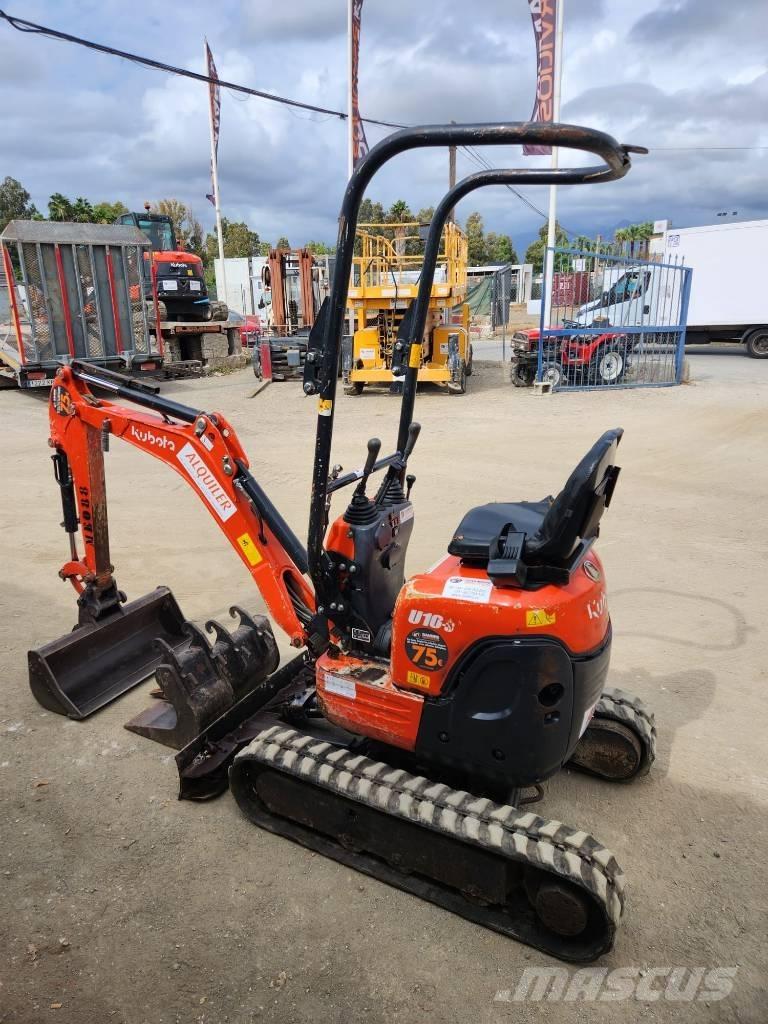 Kubota U 10-3 Mini ekskavatörler, 7 tona dek