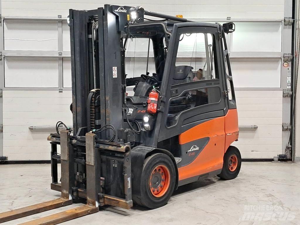 Linde E45H-01/600 Elektrikli forkliftler
