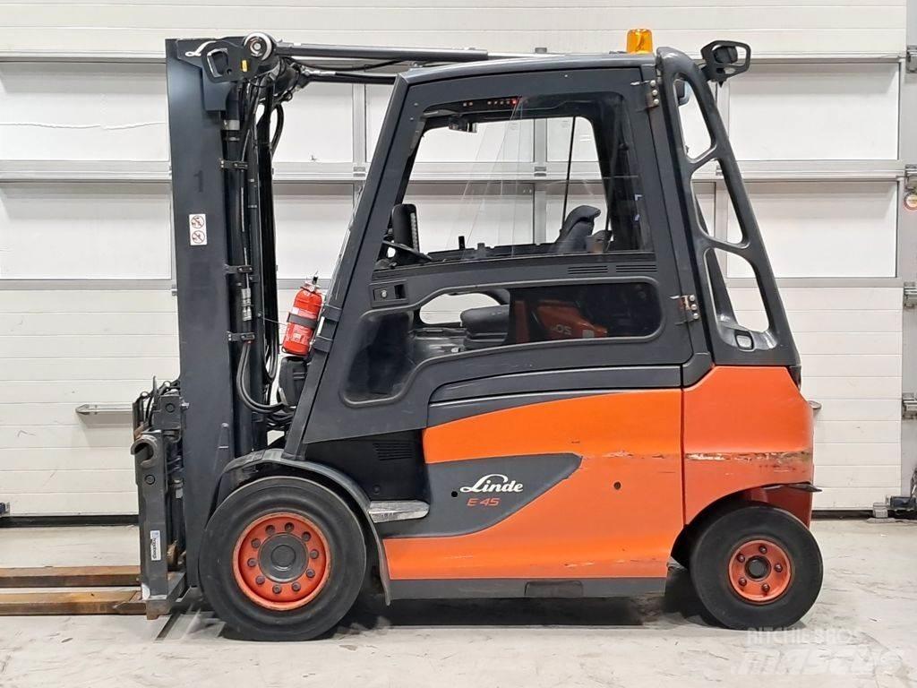 Linde E45H-01/600 Elektrikli forkliftler