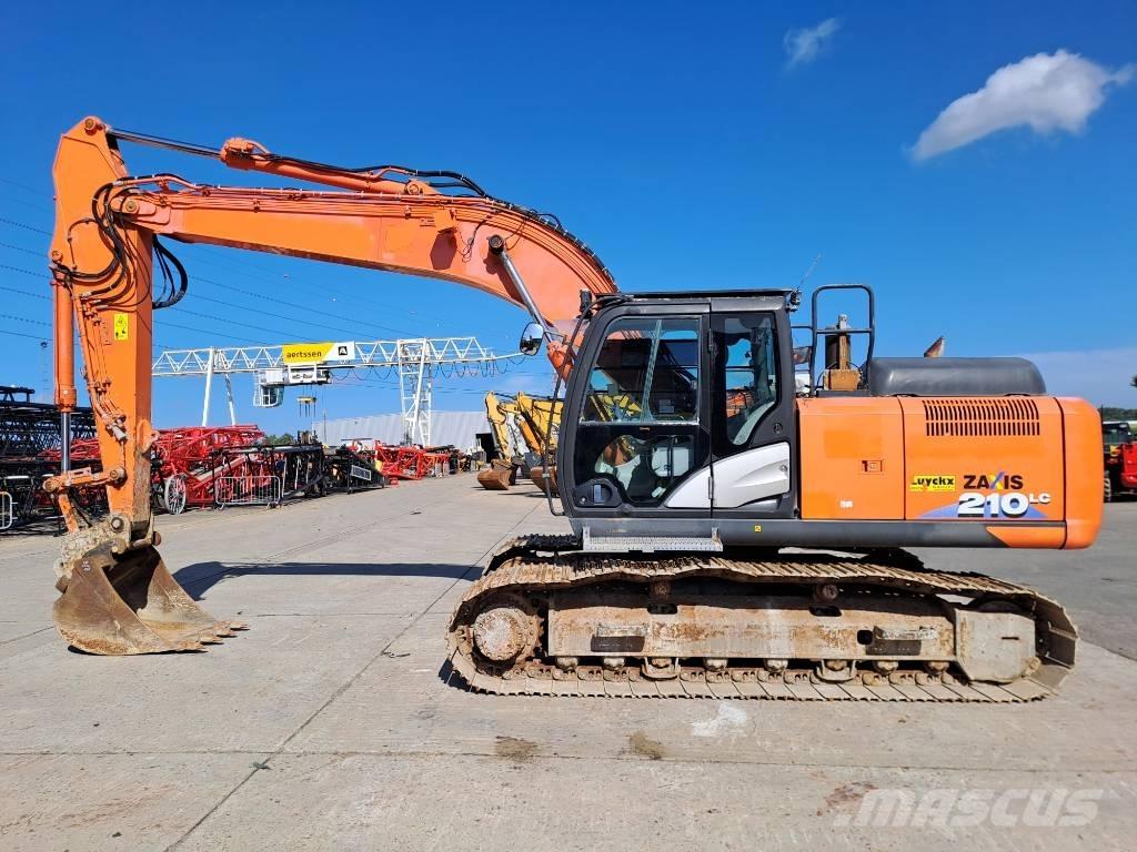 Hitachi ZX210LC-6 Paletli ekskavatörler