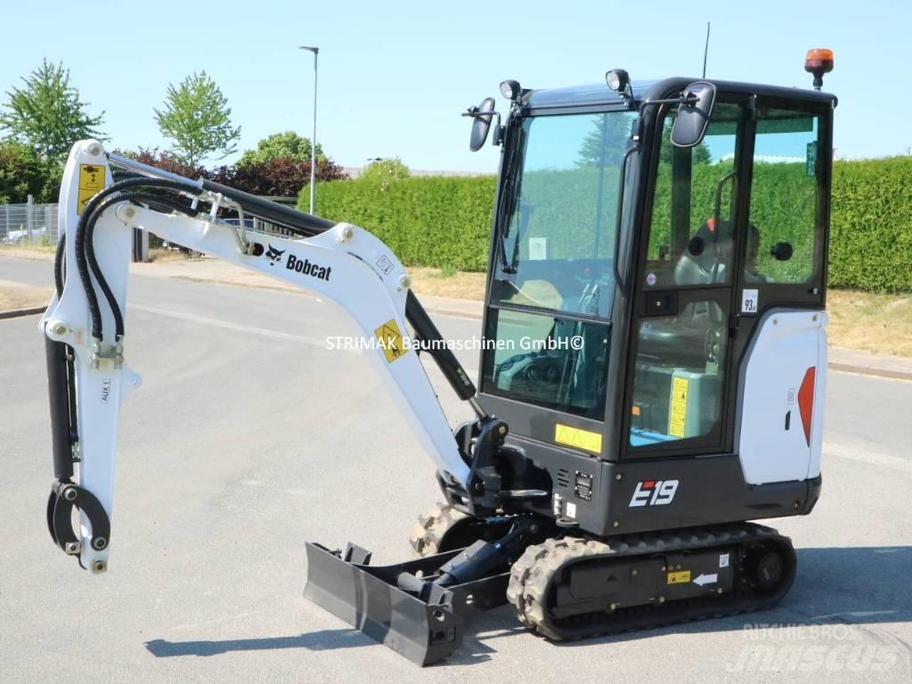 Bobcat E 19 Mini ekskavatörler, 7 tona dek