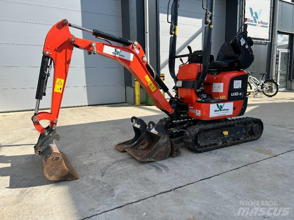 Kubota U 10-5 Mini ekskavatörler, 7 tona dek