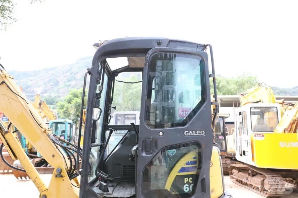 Komatsu PC 50 MR Mini ekskavatörler, 7 tona dek