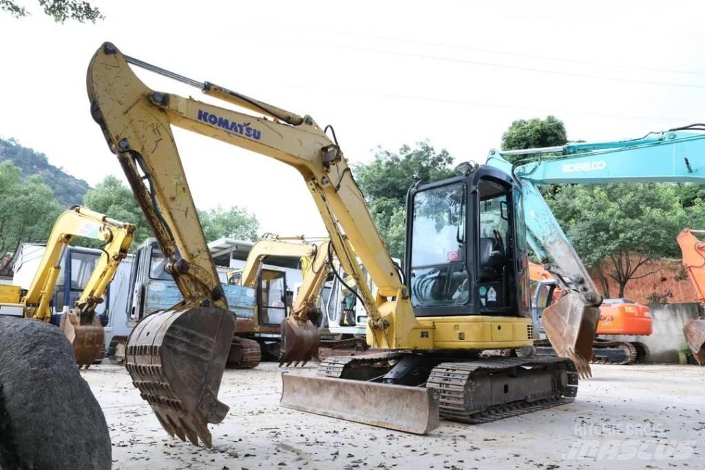 Komatsu PC 50 MR Mini ekskavatörler, 7 tona dek