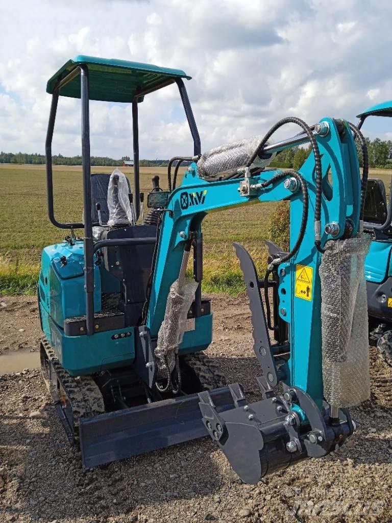 XIVI XV 13 Mini ekskavatörler, 7 tona dek