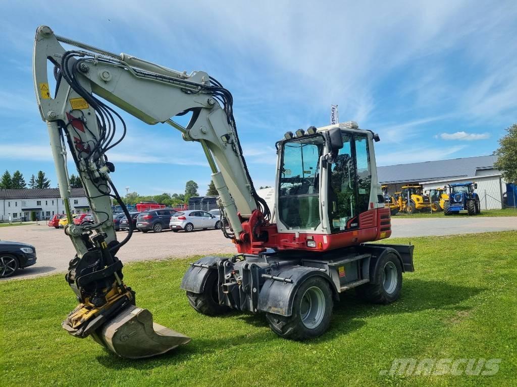 Take-Job TB 295W Lastik tekerli ekskavatörler