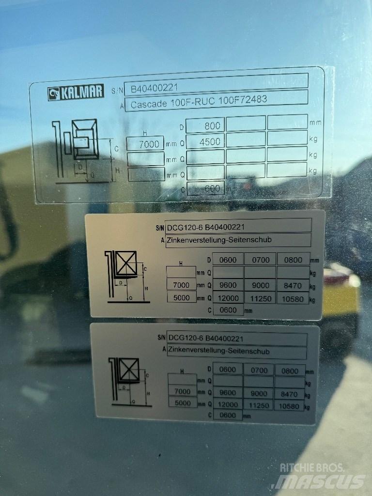 Kalmar DCG120-6 Dizel forkliftler