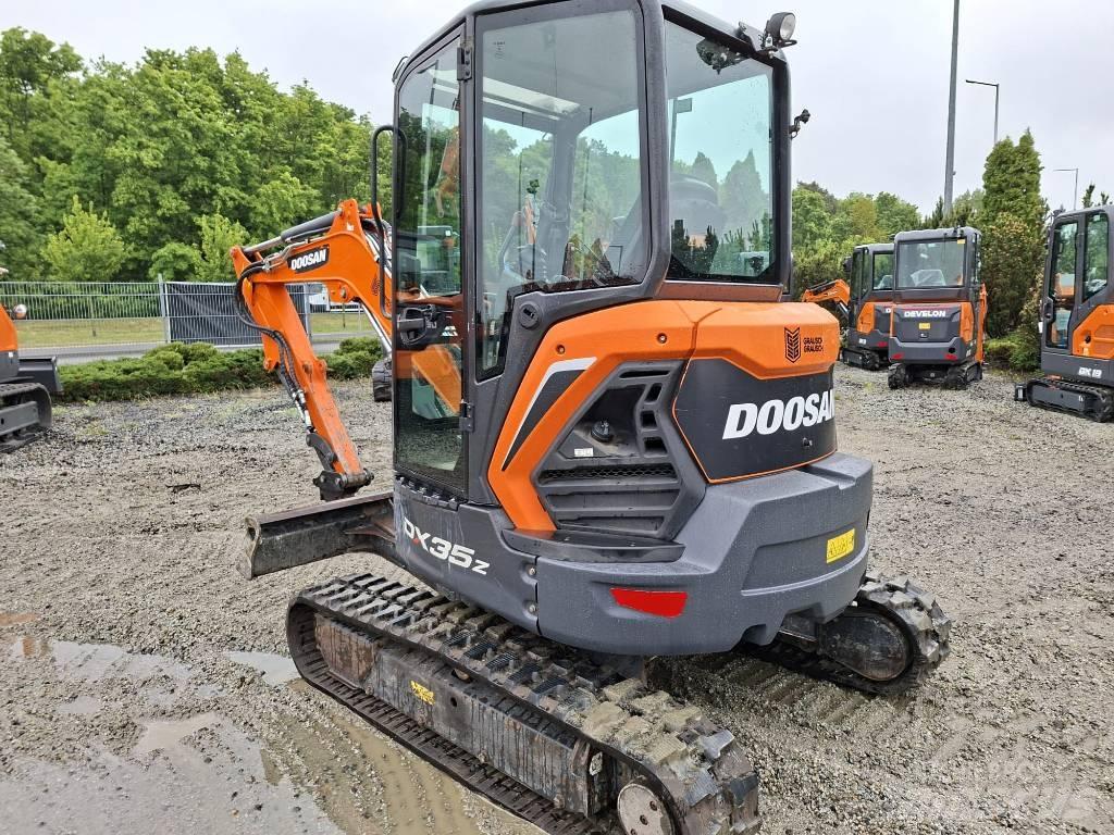 Doosan DX 35 Z Mini ekskavatörler, 7 tona dek