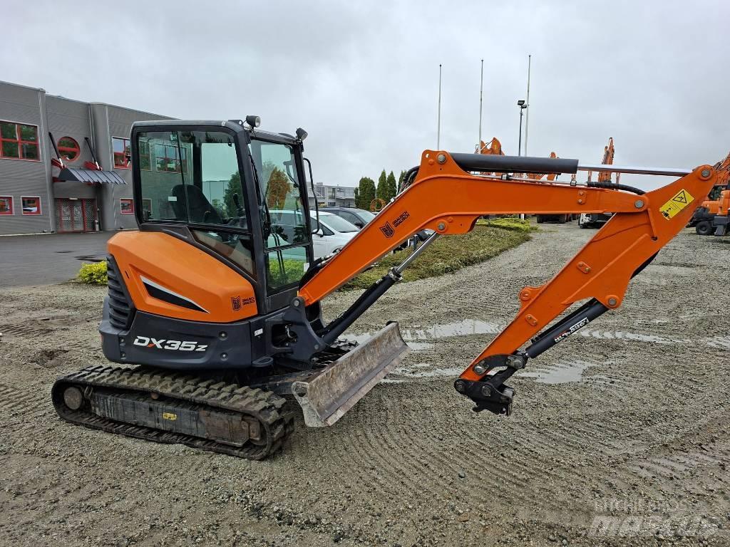 Doosan DX 35 Z Mini ekskavatörler, 7 tona dek
