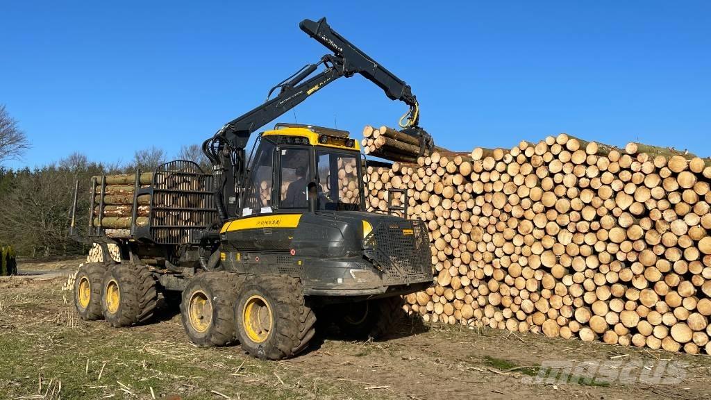 Ponsse Wisent 8W Tomruk yükleyici traktörler