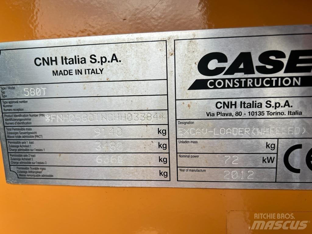 CASE 580 T Kazıcı yükleyiciler - beko loder