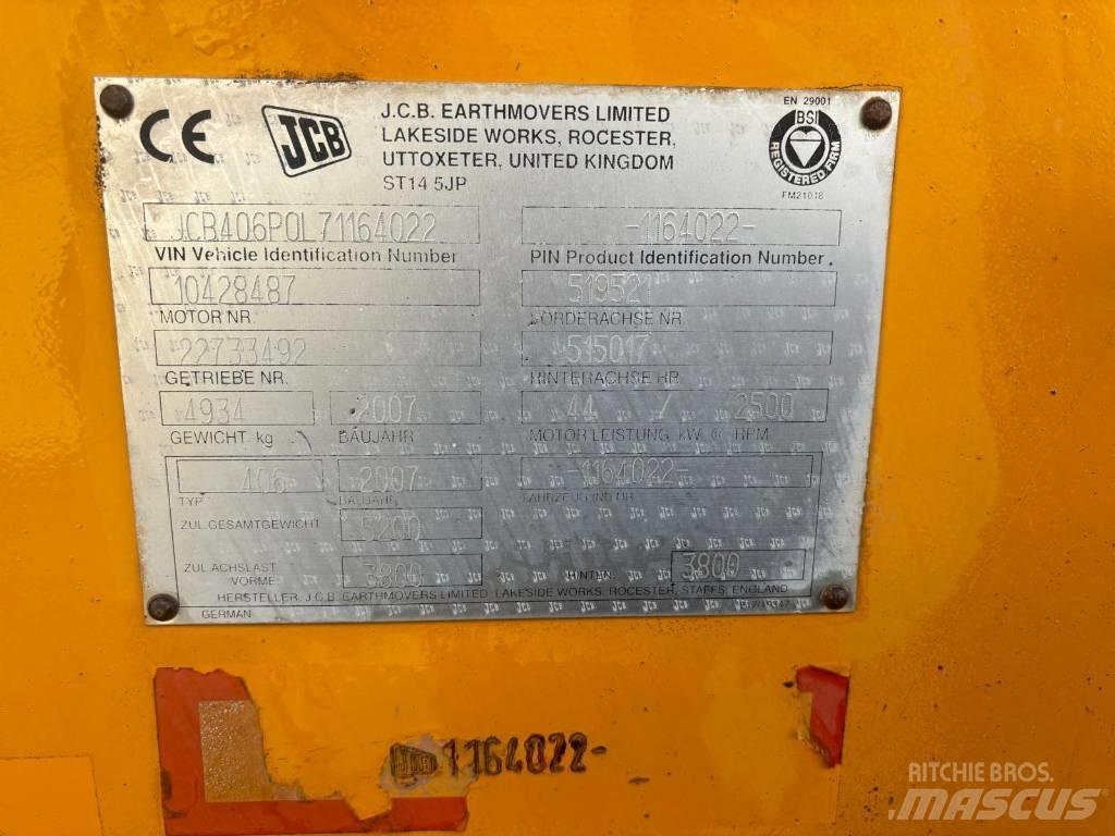JCB 406 Tekerlekli yükleyiciler