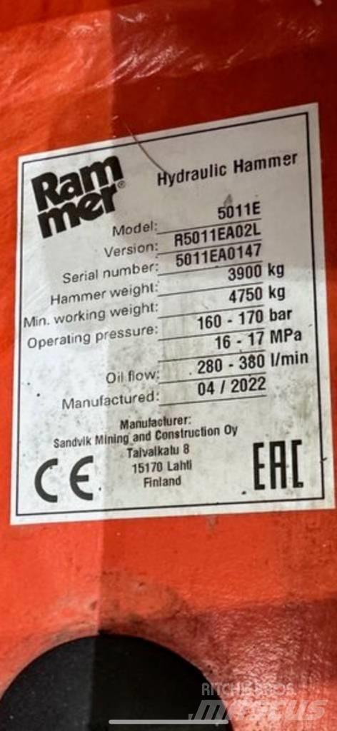 Rammer 5011 E Hidrolik kırıcılar