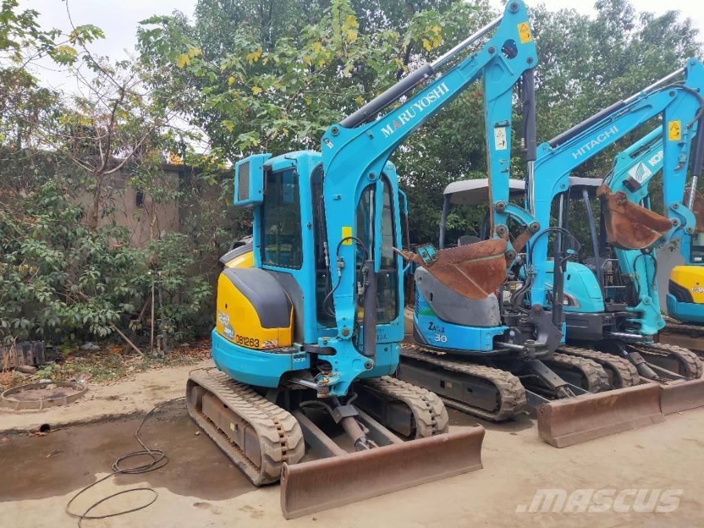 Kubota U30 Mini ekskavatörler, 7 tona dek