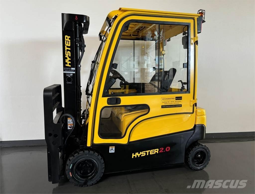 Hyster J2.0XN (LWB) Elektrikli forkliftler