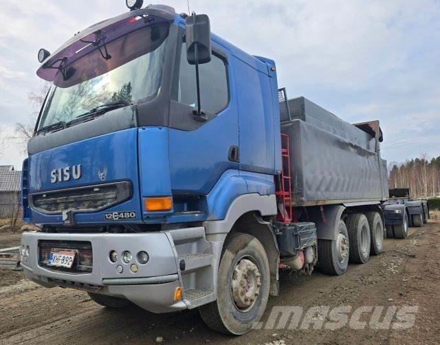 Sisu E12M 8X4 Damperli kamyonlar