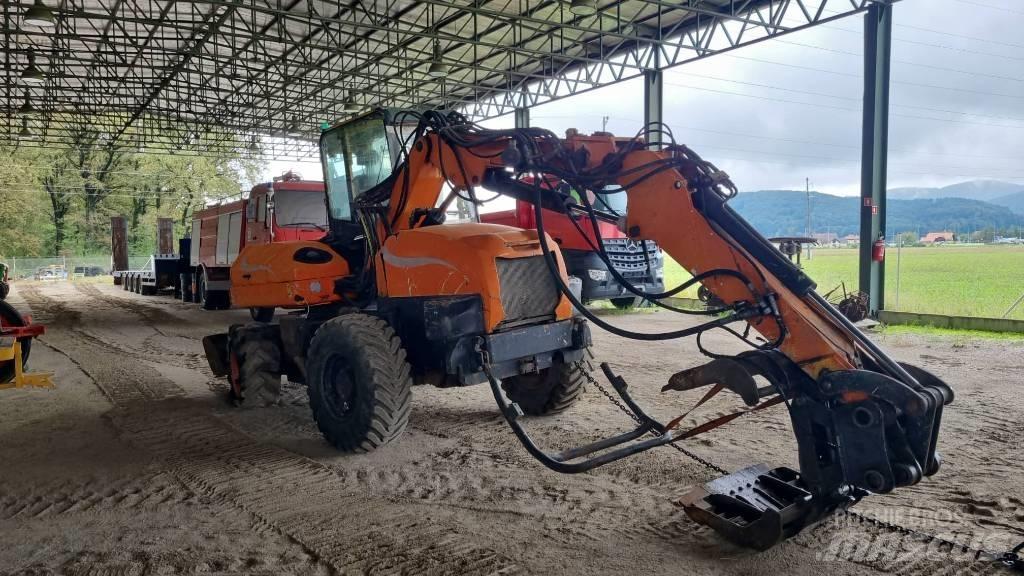 Gallmac WMW 115 Paletli ekskavatörler