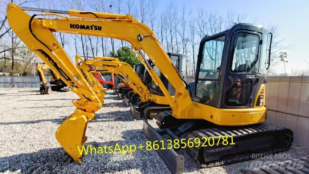 Komatsu PC 50 Mini ekskavatörler, 7 tona dek