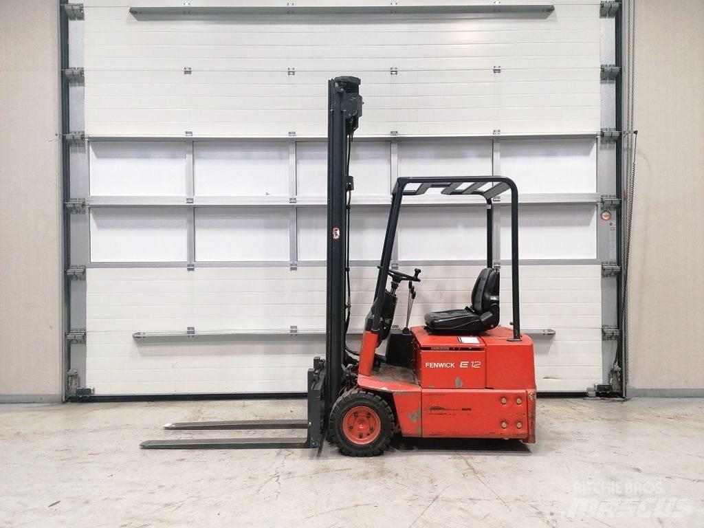 Linde E12 Elektrikli forkliftler