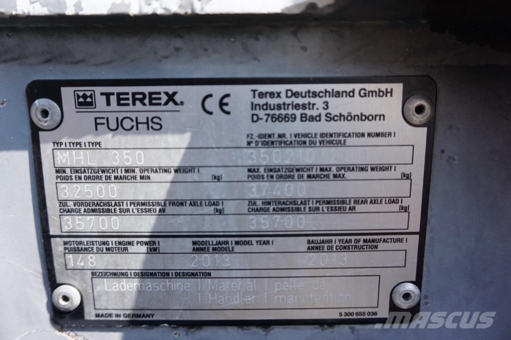 Fuchs MHL 350 Atık taşıma araçları